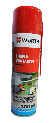 Limpia Contacto Electrico Wurth 300ml W-max