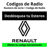 Códigos De Radio Renault - Desbloqueo De Estéreo 