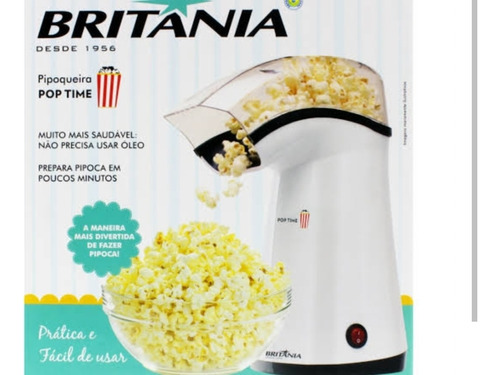 Maquina De Palomitas, Pop Time, Marca Britania, Como Nueva. 