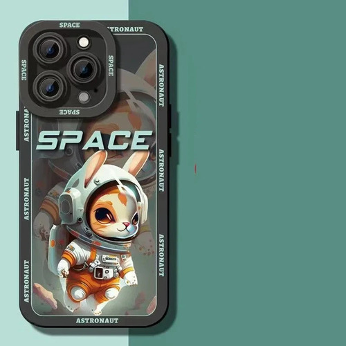 Nova Capa De Telefone De Astronauta De Desenho Animado Para