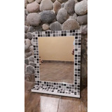 Espejo Venecitas 40x50 +estante Decoracion Baño