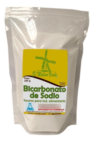 Bicarbonato De Sodio 250gr