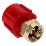 Gasone Adaptador De Recarga De Propano Con Qcc Rojo Para Tan