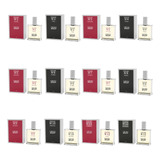 Perfume Kit 12 Masculino Feminino Cheiro Top 50ml Revenda