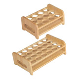 2 Soportes De Madera Para Vasos, Organizador De Tazas, Z