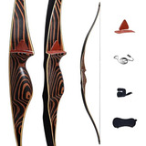 Archery Del Venado 54 Arco De Caza De Arco Tradicional Con N