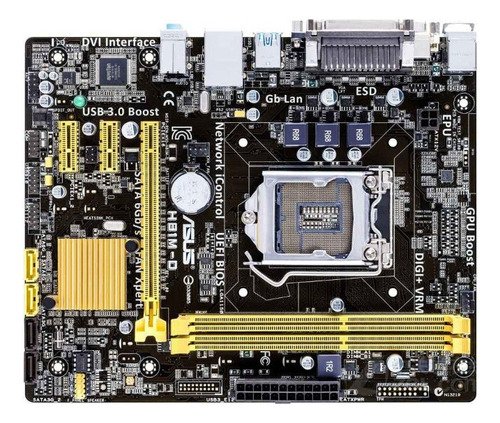 Placa Madre Asus H81m-d Lga 1150 Ddr3 Pci-e 2.0