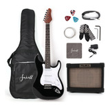Fojill Kit De Guitarra Electrica De Tamano Completo Para Pri