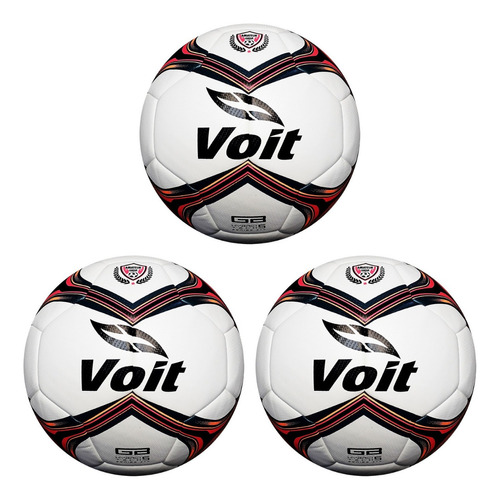 Balones Amateur Voit 3 Pzas Mayoreo Futbol Hibrido Original