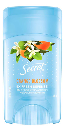 Kit 6un Desodorante Gel Invisível Orange Blossom Secret 45g