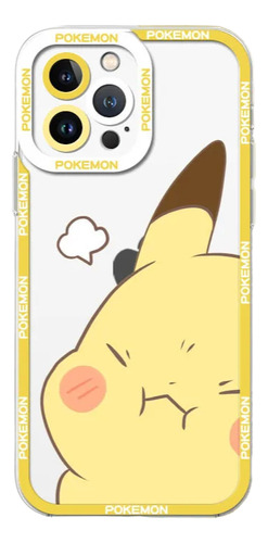 Funda Anime Lovely Pokemon Para iPhone 15 14 Pro Max 13 11