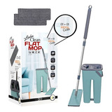 Mop Flat Lava Seca Multiuso Limpeza Profunda +1 Refil