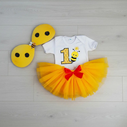 Disfraz Abejita Bebé/niña Vestido Abeja Primavera Cumpleaños