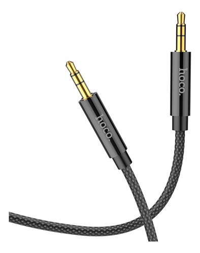 Cable De Audio Hoco Upa19 Jack 3.5mm A Jack 3.5mm 1m Negro