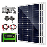 Paneles Solares - Kit De Rv Solar Monocristalino Rígido De 4