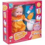 Brinquedo Infantil Boneca Mama Nenem Super Toys Ref 329