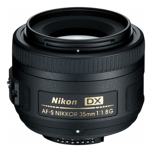 Lente Nikkor Nikon Af-s Dx 35mm F1.8 Automático
