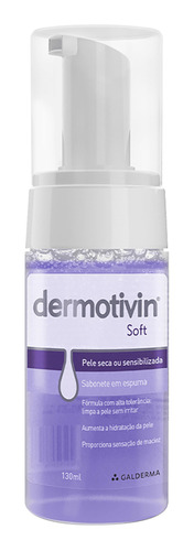 Dermotivin Soft Foam - Espuma De Limpeza Facial 130ml