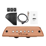 Guitarra Acústica Magnetic Pickp Range Rg-s3 H Wood