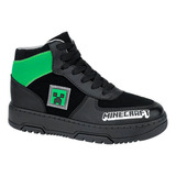 Tenis Niño Minecraft Urbano Botin Estampado 1110633