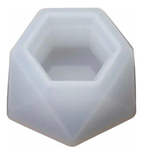 Molde De Silicon Macetas Cemento Suculentas Forma Diamante 2