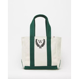 Midi Tote Cadiz Color Verde Con Crudo