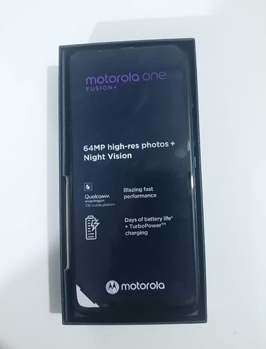 Motorola One Fusion+ 128 Gb Azul 4 Gb Ram Usado 