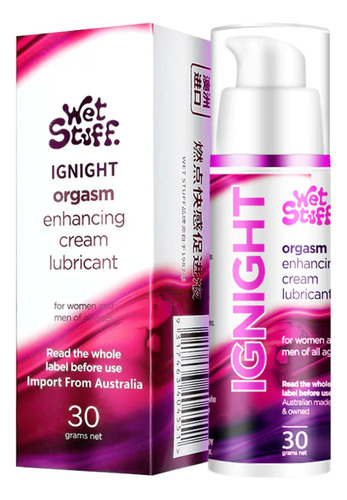 Ignight Lubricante Orgasmo 30ml - Variedades