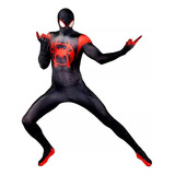 Disfraz De Spiderman De Miles Morales Para Adultos Y Niños