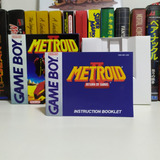 Kit Metroid 2 - Return Of Samus Manual + Box (gb)