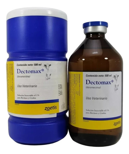 Dectomax 500ml -  Parasiticida - Bovinos, Suínos E Ovinos 