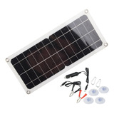 Cargador De Batería De Panel Solar Monocristalino De 10w 12v