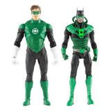 Pack 2 Action Figures Lanterna Verde E Batman Mcfarlane Toys