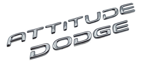 Emblemas Dodge Attitude Letras Cromadas Del 2006 Al 2011
