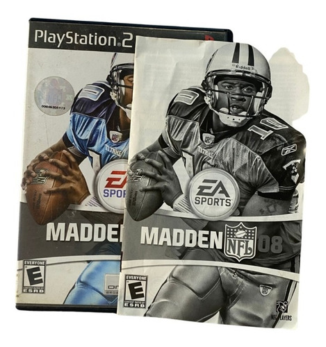 Jogo Madden Nfl 08 Original Completo