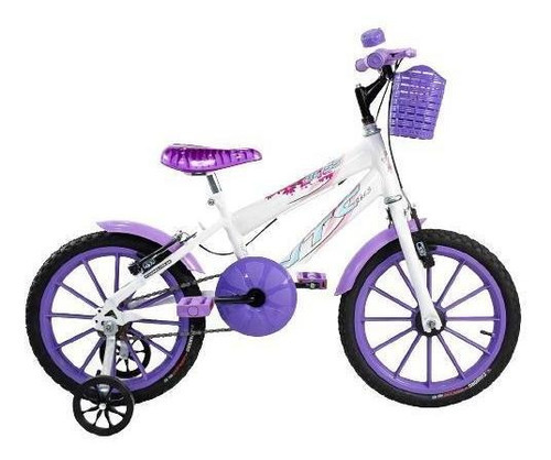 Bicicleta Infantil Aro 16 Feminina Com Acessórios