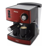 Cafeteira Philco Coffee Express Vermelha 20 Bar 110v
