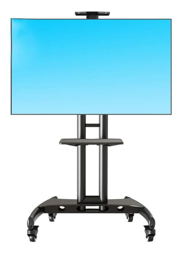 Soporte Tv Stand Movil Pie Con Ruedas 32 A 75 Pantalla Plana