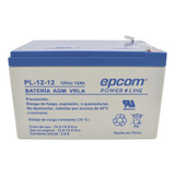 Bateria Recargable Multiusos Epcom Agm / Vrla 12 V 12 Ah