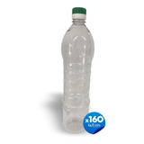 Envases Plasticos 900 Cc Pet Cristal Tapa Presion  X 160 Un.