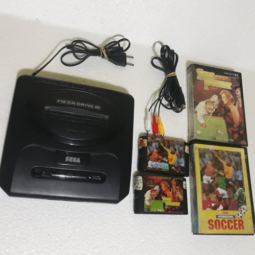 Mega Drive 3 + Jogos. Leia Descrição