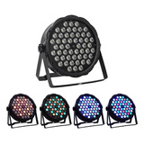 Luz Led Disco Reflector Proyector 54 Led Fiestas Cumpleaños