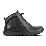 Botas Biker Wolker Z2 Racing En Cuero Ultra Livianas