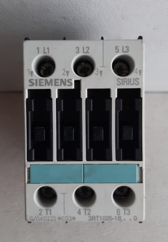 Contator 24vdc 3rt1025-1b..0 Siemens