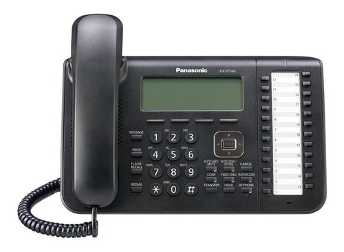 Panasonic Kx Dt546 Negro Teléfono Digital Facturado