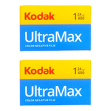 Película Negativa De Color Kodak Ultramax 400 (iso Mm 24-exp