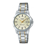 Relogio Casio Feminino Ltp-v004sg 9au Misto Calendario