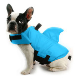 Chaleco Salvavidas  Para Perros Impermeable Diseño Tiburón