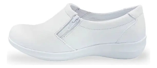 Zapato Piel 20hrs Dama Enfermera Servicio Clinico 149 Blanco | Meses sin interés
