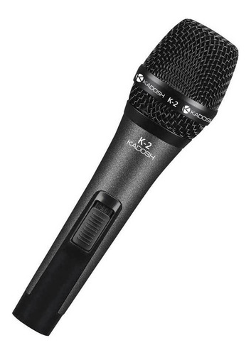 Microfone Kadosh K2 Dinâmico Vocal Com Bag E Cachimbo - Nf